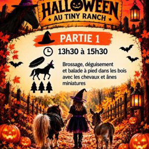 Halloween au Tiny Ranch – Partie 1+2 : Pour les plus grands – 18, 25 Octobre & 1 Novembre
