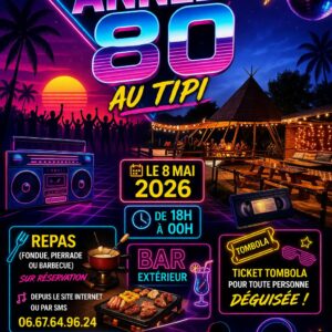 Soirée Années 80 - 8 Mai 2026