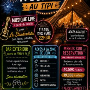 Feux d'artifices - Samedi 11 Juillet
