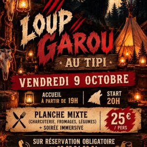Soirée Loup Garou - 9 octobre 2026